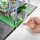 Pr&eacute;sentoir en acrylique pour LEGO&reg; 10247 Grande roue (avec base noire)