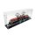 Display in acrilico per LEGO&reg; 10277 Locomotiva coccodrillo (con base nera)