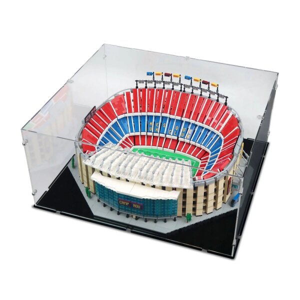 Acrylic display for LEGO&reg; 10284 Camp Nou - FC Barcelona (With black floor)