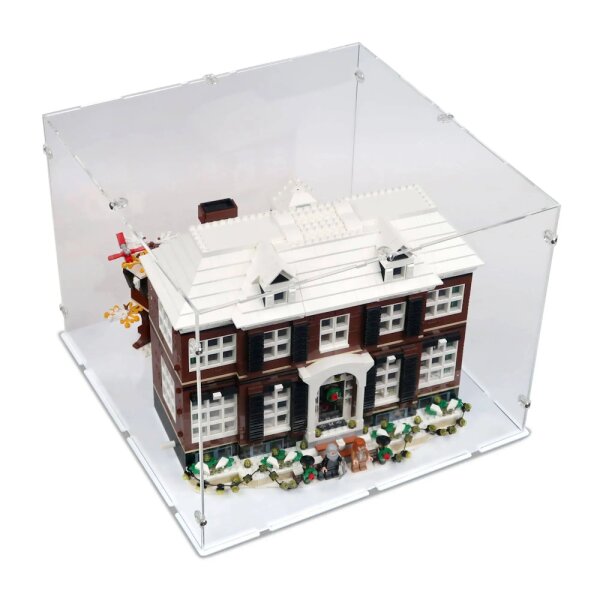 Acrylic display for LEGO&reg; 21330 Home Alone (With white floor)
