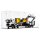 Pr&eacute;sentoir en acrylique pour LEGO&reg; 42175 Camion Volvo FMX avec pelle sur chenilles EC230 Electric (avec base noire)