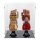 Pr&eacute;sentoir en acrylique pour LEGO&reg; 76191 & 76223 Gants Marvel (avec base noire)