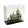 Display in acrilico per LEGO&reg; 76389 La Camera dei Segreti di Hogwarts (con base nera)