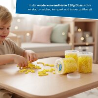 Squishy Worms - Vermi morbidi gialli (120 g)