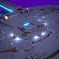 LMB 2.0 Kit di illuminazione a LED per LEGO&reg; 10356 Star Trek - U.S.S. Enterprise NCC-1701-D