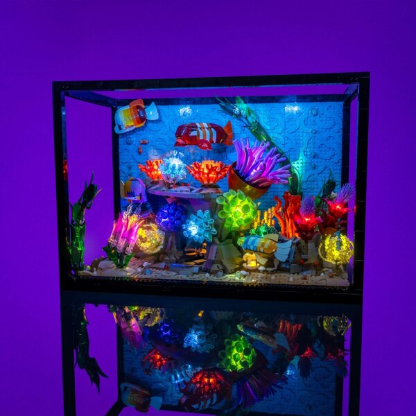 LMB 2.0 LEGO&reg; 10366# Tropical Aquarium Light Kit