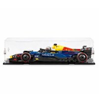 Vitrine en acrylique pour LEGO&reg; ou autres objets dexposition 21 x 10 x 6cm (avec base noire)