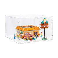 Acrylic display for LEGO&reg; or other display items 41 x 41 x 25 cm (with white base)
