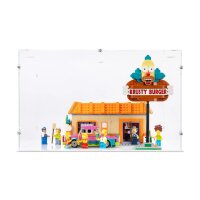Acrylic display for LEGO&reg; or other display items 41 x 41 x 25 cm (with white base)