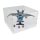 Acrylic display for LEGO&reg; or other display items 41 x 41 x 25 cm (with white base)