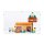 Acrylic display for LEGO&reg; or other display items 41 x 41 x 25 cm (with white base)