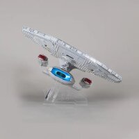Supporto in acrilico 2 in 1 per LEGO&reg; 10356 Star Trek U.S.S. Enterprice NCC-1701-D (Regolabile)