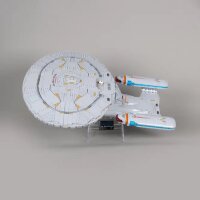 Supporto in acrilico 2 in 1 per LEGO&reg; 10356 Star Trek U.S.S. Enterprice NCC-1701-D (Regolabile)