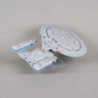 Supporto in acrilico 2 in 1 per LEGO&reg; 10356 Star Trek U.S.S. Enterprice NCC-1701-D (Regolabile)