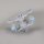 Supporto in acrilico 2 in 1 per LEGO&reg; 10356 Star Trek U.S.S. Enterprice NCC-1701-D (Regolabile)