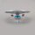 Supporto in acrilico 2 in 1 per LEGO&reg; 10356 Star Trek U.S.S. Enterprice NCC-1701-D (Regolabile)