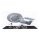 Pr&eacute;sentoir en acrylique pour LEGO&reg; 10356 Star Trek: U.S.S. Enterprise NCC-1701-D (avec fond noir et 2 supports)