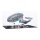 Pr&eacute;sentoir en acrylique pour LEGO&reg; 10356 Star Trek: U.S.S. Enterprise NCC-1701-D (avec fond noir et 2 supports)