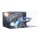 Acrylic display for LEGO&reg; 10356 Star Trek: U.S.S. Enterprise NCC-1701-D ((With background image, black base inc. 2 stands)