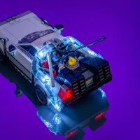 LMB 2.0 LEGO&reg; 77256# Time Machine From Back to the Future Light Kit