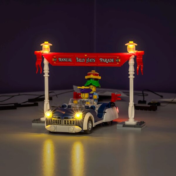 LMB 2.0 LED Bundle di illuminazione per LEGO&reg; 40913 Auto da parata d&rsquo;epoca