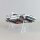Supporto in acrilico per LEGO&reg; 10300 Macchina del tempo Ritorno al futuro (Inclinato)