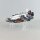 Supporto in acrilico per LEGO&reg; 10300 Macchina del tempo Ritorno al futuro (Inclinato)
