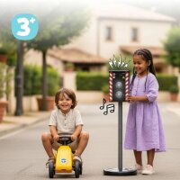 Toy radar flash unit with light and sound effects