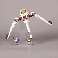 Support acrylique pour LEGO&reg; 75432 Star Wars - Chasseur V-19 Torrent (21 cm de hauteur)