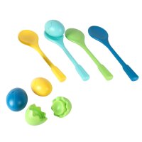XXL Egg-and-Spoon Race Set (13 Pieces)