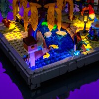 LMB 2.0 Kit di illuminazione a LED per LEGO&reg; 11372 Giardino autunnale del cottage