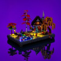 LMB 2.0 Kit di illuminazione a LED per LEGO&reg; 11372 Giardino autunnale del cottage