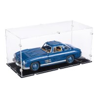 Acryl-Display f&uuml;r Mattel Hot Wheels Mercedes-Benz 300 SL (Mit schwarzem Boden)
