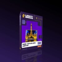 LMB 2.0 Kit di illuminazione a LED per LEGO&reg; 21064 Parigi &ndash; La citt&agrave; dell&rsquo;amore
