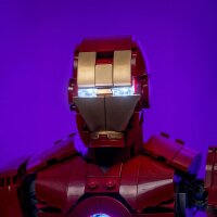 LMB 2.0 LED Licht Set f&uuml;r LEGO&reg; 76344 Iron Man Mark 3 Sammleredition