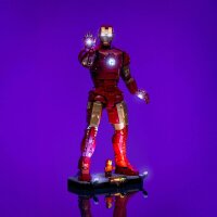 LMB 2.0 LED Licht Set f&uuml;r LEGO&reg; 76344 Iron Man Mark 3 Sammleredition