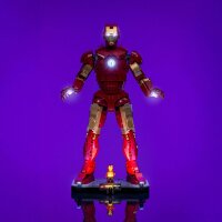 LMB 2.0 LED Licht Set f&uuml;r LEGO&reg; 76344 Iron Man Mark 3 Sammleredition
