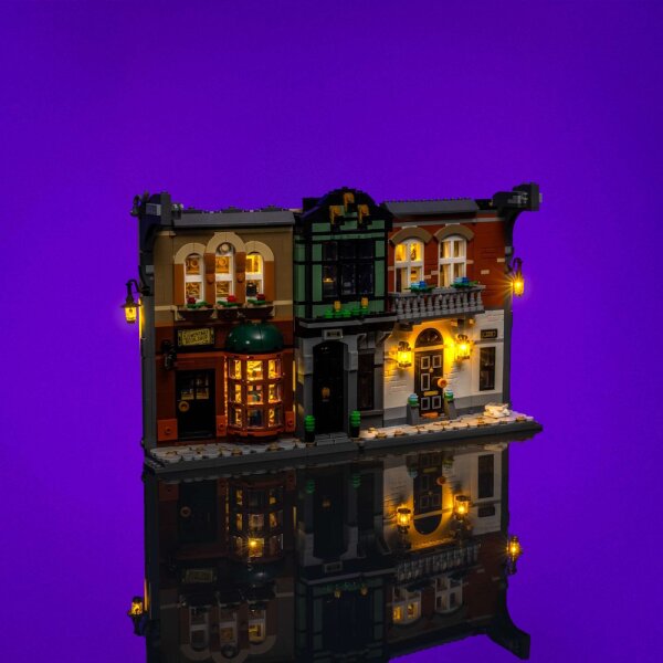 LMB 2.0 Kit di illuminazione a LED per LEGO&reg; 10351 Sherlock Homes - Book Nook