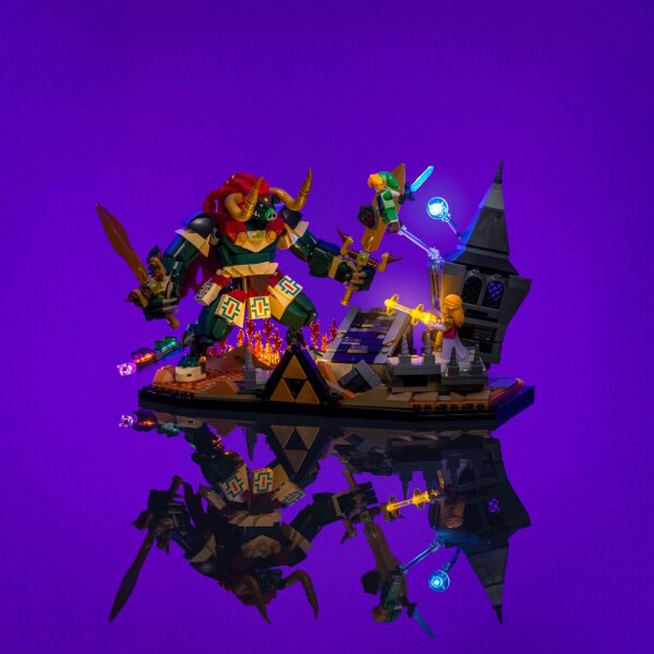 LMB 2.0 LED Kit d&rsquo;&eacute;clairage pour LEGO&reg; 77093 Zelda - Ocarina of Time, Le combat final