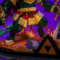 LMB 2.0 LED Kit d&rsquo;&eacute;clairage pour LEGO&reg; 77093 Zelda - Ocarina of Time, Le combat final
