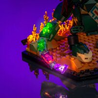 LMB 2.0 LED Kit d&rsquo;&eacute;clairage pour LEGO&reg; 77093 Zelda - Ocarina of Time, Le combat final