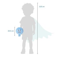 XXL Coussin peteur &ndash; Bibber en bleu