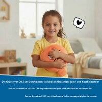 XXL Cuscino scoreggione &ndash; Grumpy in arancione