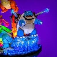 LMB 2.0 Kit di illuminazione a LED per LEGO&reg; 72153 Pok&eacute;mon - Venusaur, Charizard e Blastoise