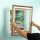 Acrylic wall display for LEGO&reg; 31220 Claude Monet Bridge over a Pond of Water Lilies (Acrylic frame in Baroque style design)