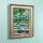 Acrylic wall display for LEGO&reg; 31220 Claude Monet Bridge over a Pond of Water Lilies (Acrylic frame in Baroque style design)