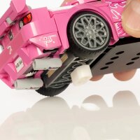 Display in acrilico per LEGO&reg; 77241 2 Fast 2 Furious Honda S2000 (con fondo nero)