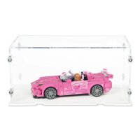 Display in acrilico per LEGO&reg; 77241 2 Fast 2 Furious Honda S2000 (con fondo nero)