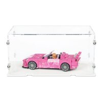 Display in acrilico per LEGO&reg; 77241 2 Fast 2 Furious Honda S2000 (con fondo nero)