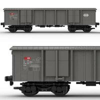 Stone Heap - Open SBB Eaos Four-Axle Freight Wagon / High-Sided Wagon (813 pieces)